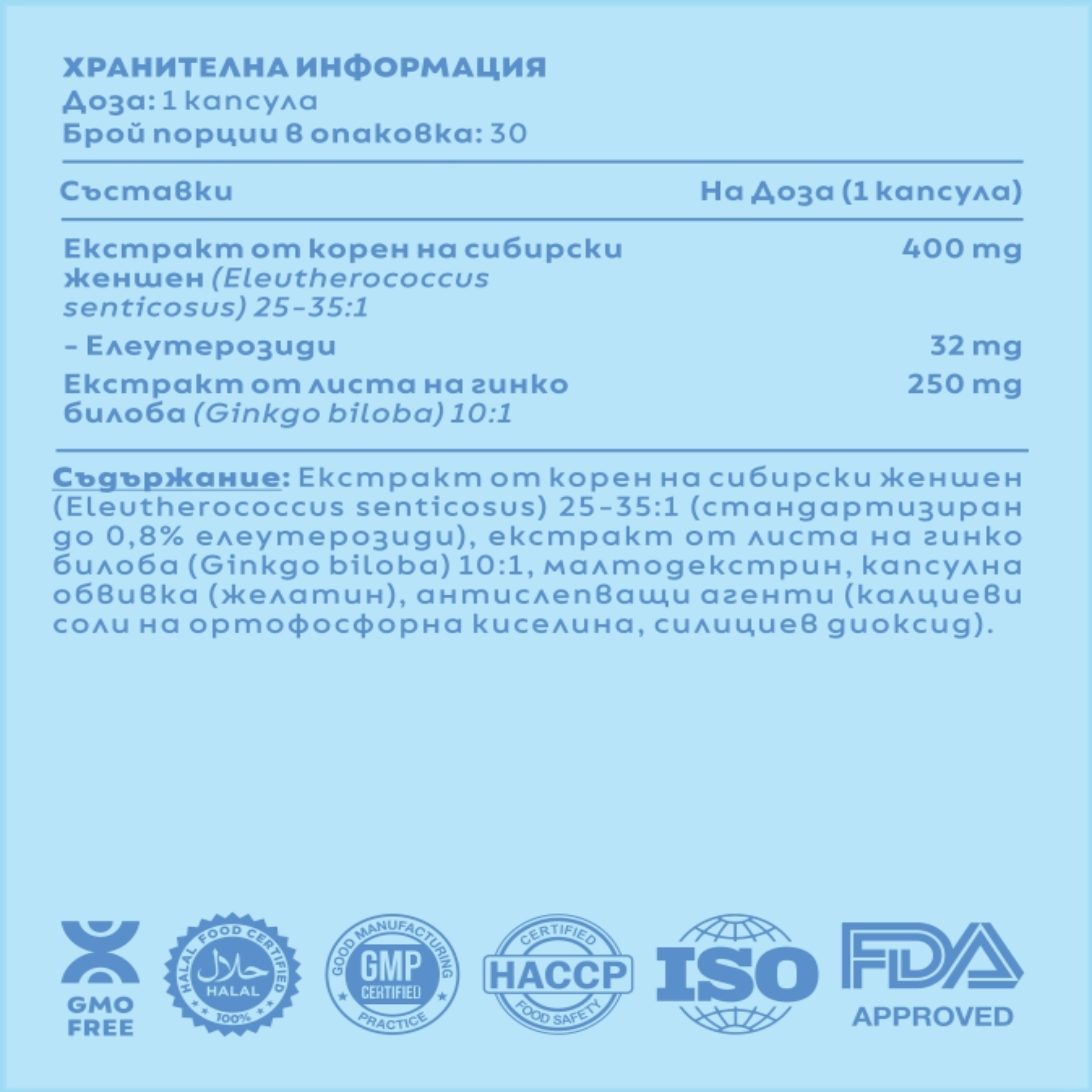 Коензим Q10 + Мозъчна Функция